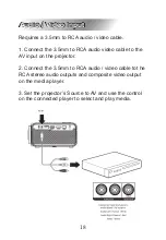 Предварительный просмотр 19 страницы Naxa NVP-2001C User Manual