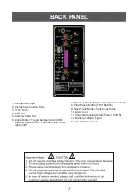 Предварительный просмотр 3 страницы Naxa Sound Pro NDS-6005 Instruction Manual