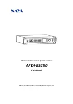 Предварительный просмотр 1 страницы Naya AFDI-BS450 User Manual