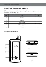 Предварительный просмотр 3 страницы Naya PNI-HT2100 User Manual