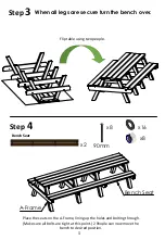 Preview for 5 page of NBB Heavy Duty 3000mm Picnic Table Assembly Manual