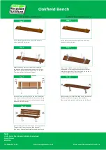 Предварительный просмотр 2 страницы NBB Oakfield Bench Assembly Instructions