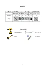 Предварительный просмотр 4 страницы NBB SR8063-F Assembly Instructions Manual