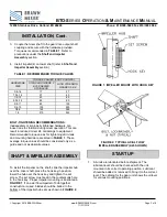 Предварительный просмотр 9 страницы NBE Brawn mixer BTO Series Operation And Maintenance Manual