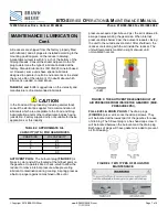 Предварительный просмотр 13 страницы NBE Brawn mixer BTO Series Operation And Maintenance Manual