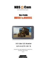 NBS-Cam MH961 User Manual предпросмотр