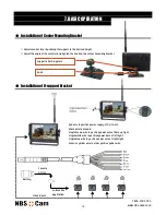 Preview for 10 page of NBS-Cam MWS827 User Manual