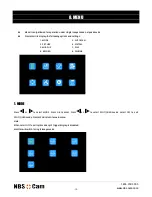 Preview for 12 page of NBS-Cam MWS827 User Manual