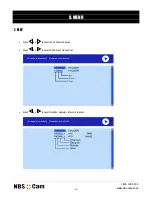 Preview for 16 page of NBS-Cam MWS827 User Manual