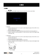 Preview for 17 page of NBS-Cam MWS827 User Manual