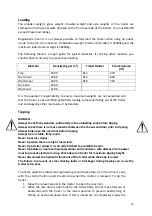 Preview for 20 page of NC ENGINEERING MKII 600 Series Operating, Maintenance And Safety Instructions