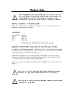 Предварительный просмотр 14 страницы NC ENGINEERING SW1.5 Operator'S Instruction Manual