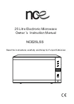 NC NCE25LSS Manual предпросмотр