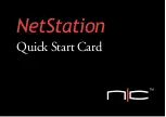 NC NetStation Quick Start Card preview