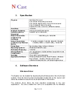 Preview for 5 page of NCast Digitizer Capture Card -PCI RGB User Manual