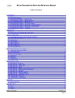 Предварительный просмотр 2 страницы NCast Presentation Recorder Reference Manual