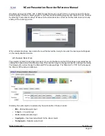 Предварительный просмотр 21 страницы NCast Presentation Recorder Reference Manual