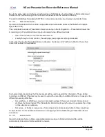 Предварительный просмотр 50 страницы NCast Presentation Recorder Reference Manual