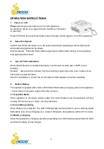 Preview for 9 page of NCCO HK Series Operation Manual