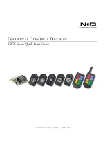 NCD KFX Series Quick Start Manual предпросмотр