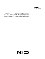 Preview for 1 page of NCD PR60-12 MIRCC8 WIFI Quick Start Manual