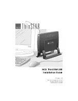 Предварительный просмотр 1 страницы NCD ThinSTAR 200 Installation Manual