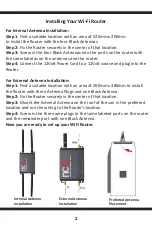 Предварительный просмотр 3 страницы NCE PDINTROUTERV2 Installation & User Manual