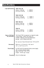 Preview for 4 page of NCI 7620U User Manual