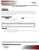 Preview for 1 page of NCM NCMO-5G4W10C0 Manual