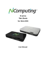 Предварительный просмотр 1 страницы NComputing N400 User Manual