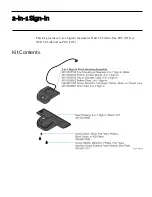 Preview for 3 page of NCR 2-in-1 Sign-In Kit Instructions