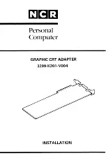 NCR 3299-K201-V004 Installation Manual предпросмотр