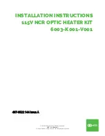 Предварительный просмотр 1 страницы NCR 6003-K001-V001 Installation Instructions Manual