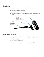 Предварительный просмотр 3 страницы NCR 7403 K141 Kit Instructions