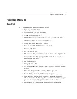 Preview for 17 page of NCR 7455 Hardware User'S Manual