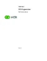 Предварительный просмотр 1 страницы NCR 7610-K41 Instructions Manual