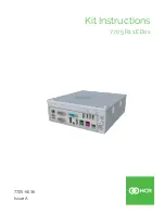 Preview for 1 page of NCR 7705 R1.1 EBox Kit Instructions