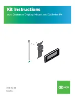 NCR 7746-K460 Kit Instructions предпросмотр