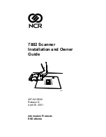 Preview for 1 page of NCR 7882 Installation And Owner'S Manual