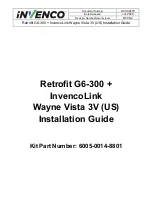 Preview for 2 page of NCR Invenco 6005-0014-8801 Installation Manual