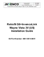 Preview for 2 page of NCR Invenco 6009-0008-8801 Installation Manual