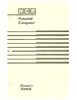 NCR PC4I Owner'S Manual предпросмотр