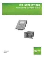 Preview for 1 page of NCR Verifone UX100 Kit Instructions