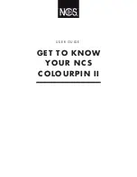 NCS COLOURPIN II User Manual preview