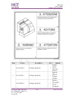 Preview for 17 page of NCT BNC-446 Operation Manual