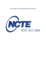 Preview for 16 page of NCTE 2300 Series Instruction Manual And Data Sheet