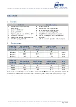 Предварительный просмотр 10 страницы NCTE 4000 Series Instruction Manual And Data Sheet