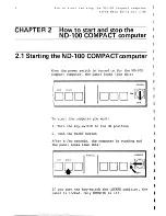 Preview for 5 page of ND ND-100 COMPACT Operator'S Manual