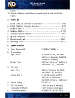 Preview for 4 page of ND ND-100M-HDBT2-USB User Manual