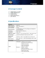 Preview for 5 page of ND ND-100M-HDBT2-X5 User Manual